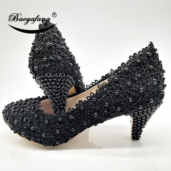 baoyafang new royal blue lace wedding shoes woman 6cm heel ladies pumps party dress shoes bride fashion big size 43-46, Black
baoyafang new royal blue lace wedding shoes woman 6cm heel ladies pumps party dress shoes bride fashion big size 43-46, Black