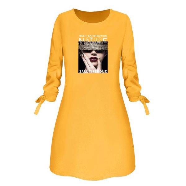 women mini dress fall o neck cool girl art print dresses with bow solid color casual a line sundresses for lady elegant clothing, Black;gray
women mini dress fall o neck cool girl art print dresses with bow solid color casual a line sundresses for lady elegant clothing, Black;gray