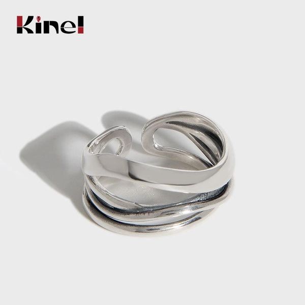 cluster rings kinel silver 925 jewelry for women bohemian adjustable geometric irregular party accessories 2021, Golden;silver
cluster rings kinel silver 925 jewelry for women bohemian adjustable geometric irregular party accessories 2021, Golden;silver
