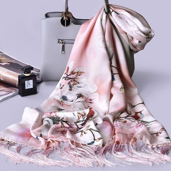 scarves hangzhou silk scarf female mulberry ribbon tassel long cheongsam shawl mother middle age gift, Blue;gray
scarves hangzhou silk scarf female mulberry ribbon tassel long cheongsam shawl mother middle age gift, Blue;gray