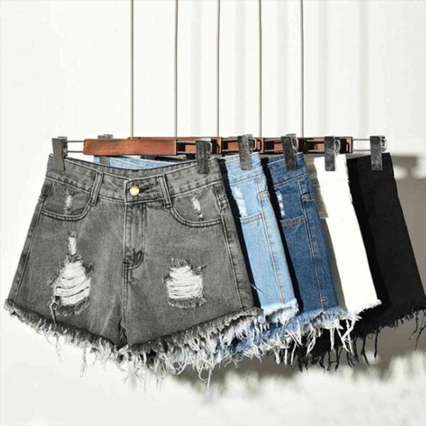 fashion high waist causal womens jeans ripped hole denim shorts fraying edges short pants plus size 6xl, Blue
fashion high waist causal womens jeans ripped hole denim shorts fraying edges short pants plus size 6xl, Blue