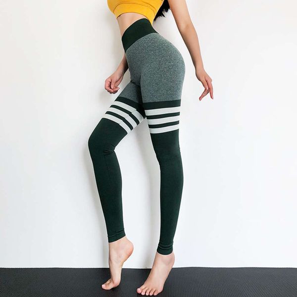 ins net red fitness women's hip lifting quick drying elastic high waist tights running sports yoga pants, Gray
ins net red fitness women's hip lifting quick drying elastic high waist tights running sports yoga pants, Gray
