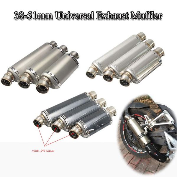 motorcycle exhaust system 310mm 370mm 440mm muffler tips universal pipe with removable db killer moto slip on modified
motorcycle exhaust system 310mm 370mm 440mm muffler tips universal pipe with removable db killer moto slip on modified