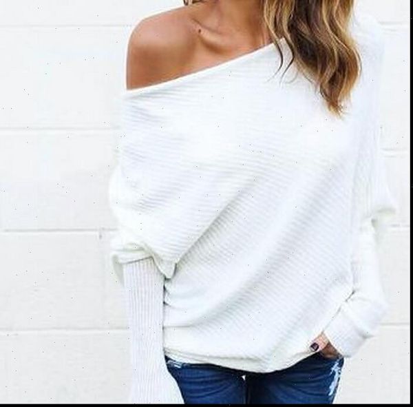 women pullover sweaters casual batwing sleeve solid knitted sweater off shoulder sweaters jumper womens clothing plus size, White;black
women pullover sweaters casual batwing sleeve solid knitted sweater off shoulder sweaters jumper womens clothing plus size, White;black