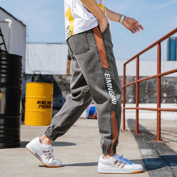2021 new products indicated in large size men japanese losse straight casual mode teen brand 9-point jeans, Blue
2021 new products indicated in large size men japanese losse straight casual mode teen brand 9-point jeans, Blue