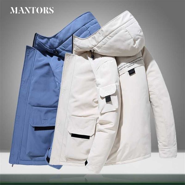 winter warm men parkas jackets thicken mens hooded white duck down jacket windproof loose outwear outfits puffer coats clothing 211110, Black
winter warm men parkas jackets thicken mens hooded white duck down jacket windproof loose outwear outfits puffer coats clothing 211110, Black