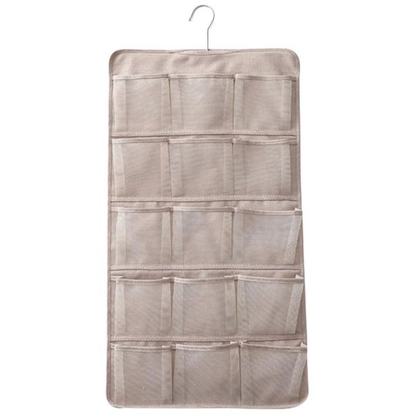 storage boxes & bins double sided underwear bag wardrobe pouch briefs hanging home (khaki)
storage boxes & bins double sided underwear bag wardrobe pouch briefs hanging home (khaki)