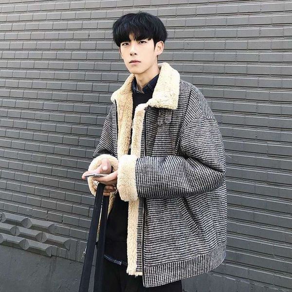 2021men's cashmere cotton padded jacket in autumn and winter, Black;brown
2021men's cashmere cotton padded jacket in autumn and winter, Black;brown