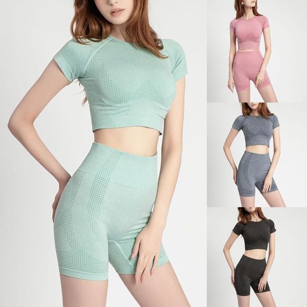 women 2pcs seamless yoga set sport suit workout clothes gym crop high waist leggings short suit fitness sports wear, White;red
women 2pcs seamless yoga set sport suit workout clothes gym crop high waist leggings short suit fitness sports wear, White;red
