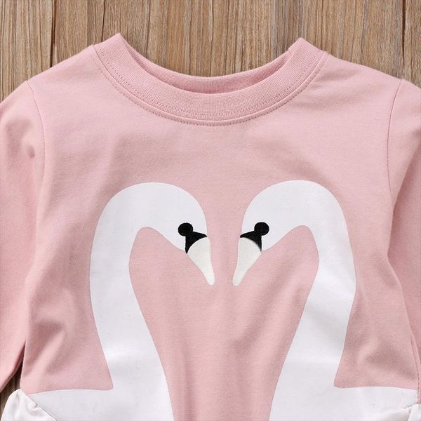 1 5yrs children kids baby girls cartoon swan jumper lace t shirt blouse clothes, Blue
1 5yrs children kids baby girls cartoon swan jumper lace t shirt blouse clothes, Blue