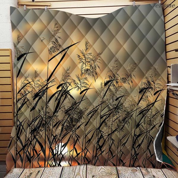 comforters & sets landscape dog's tail grass quilt blanket watercolor painting cover warm sofa reed bedspread home textiles
comforters & sets landscape dog's tail grass quilt blanket watercolor painting cover warm sofa reed bedspread home textiles