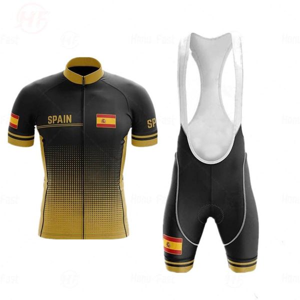 racing sets 2021 spain cycling jersey set breathable pro team bicycle men clothing bib shorts triathlon suit bike wear, Black;blue
racing sets 2021 spain cycling jersey set breathable pro team bicycle men clothing bib shorts triathlon suit bike wear, Black;blue