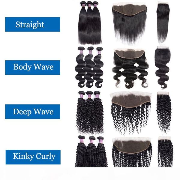8a straight brazilian human hair bundles with frontal 100% unprocessed body wave virgin hair bundles with closure deep wave extensions, Black
8a straight brazilian human hair bundles with frontal 100% unprocessed body wave virgin hair bundles with closure deep wave extensions, Black