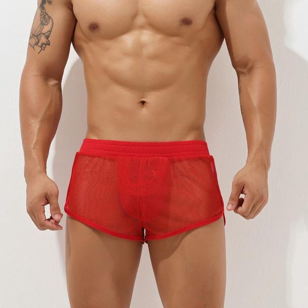 men's shorts brand seobean male home casual trunks pyjama mesh very thin inner lined a u pouch pajama wear, White;black
men's shorts brand seobean male home casual trunks pyjama mesh very thin inner lined a u pouch pajama wear, White;black