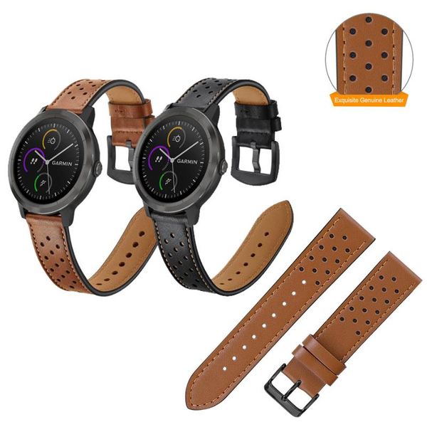 watch bands 20mm 22mm leather strap for garmin vivoactive 3 music all model venu sq replacement band, Black;brown
watch bands 20mm 22mm leather strap for garmin vivoactive 3 music all model venu sq replacement band, Black;brown