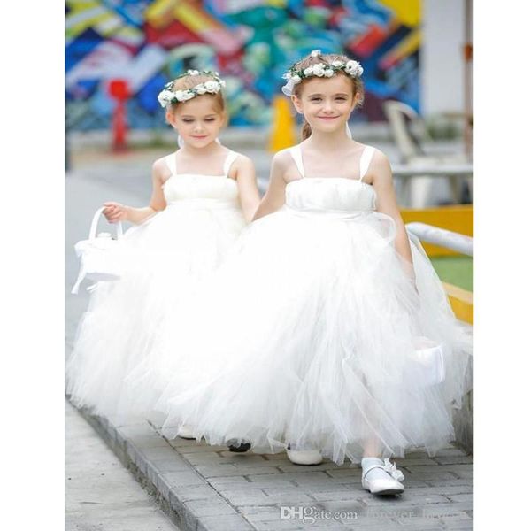 girl's dresses lovely ivory tulle flower girl kids formal wear with straps and sash wedding party little gowns, Red;yellow
girl's dresses lovely ivory tulle flower girl kids formal wear with straps and sash wedding party little gowns, Red;yellow