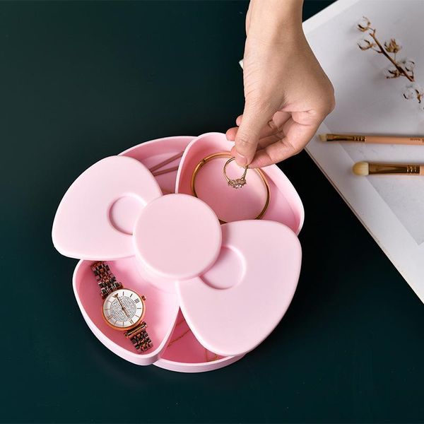 jewelry pouches, bags creative rotating box multilayer dustproof storage case plastic abs necklace organizer personnalized travel boxes, Pink;blue
jewelry pouches, bags creative rotating box multilayer dustproof storage case plastic abs necklace organizer personnalized travel boxes, Pink;blue