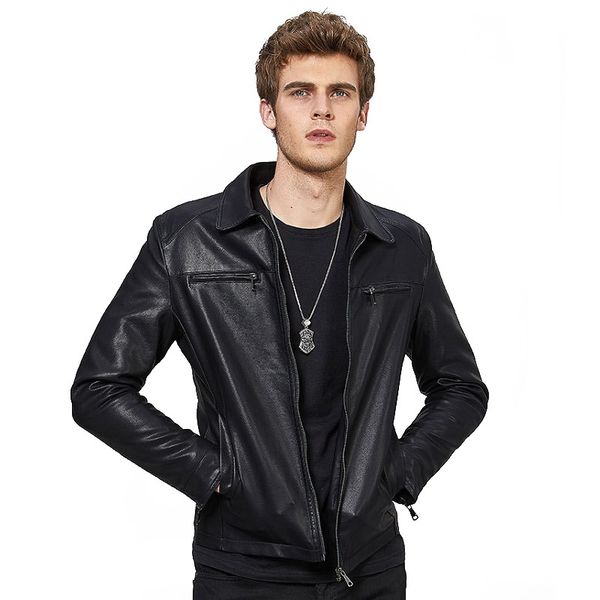 men's 2021 new arrival fashion lapel plutonium casual black leather motorcycle jacket outerwear bixz
men's 2021 new arrival fashion lapel plutonium casual black leather motorcycle jacket outerwear bixz