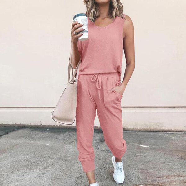 drawstring pockets set women's two pieces sets summer o-neck sleeveless ladies suit 2021 streetwear casual female suits solid, Gray
drawstring pockets set women's two pieces sets summer o-neck sleeveless ladies suit 2021 streetwear casual female suits solid, Gray