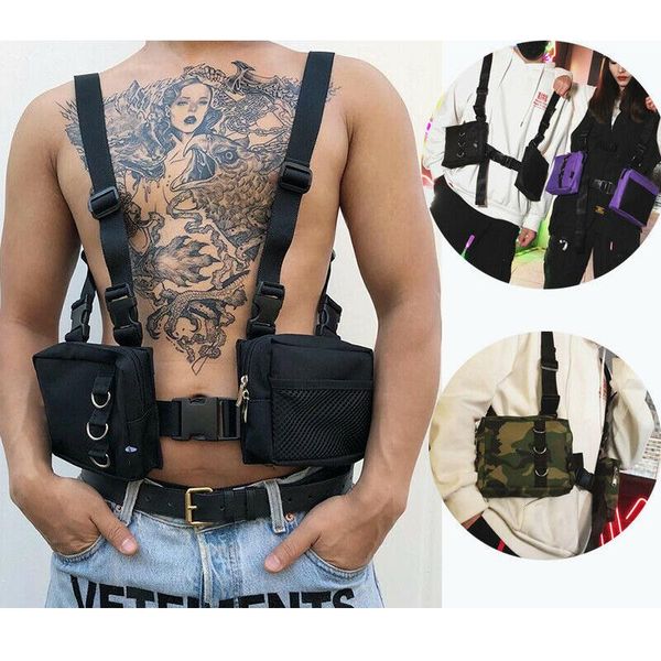 backpack 4color fshion tactical harness chest rig bag hip-hop oxford two pocket fanny pack alyx kanye functional vest
backpack 4color fshion tactical harness chest rig bag hip-hop oxford two pocket fanny pack alyx kanye functional vest