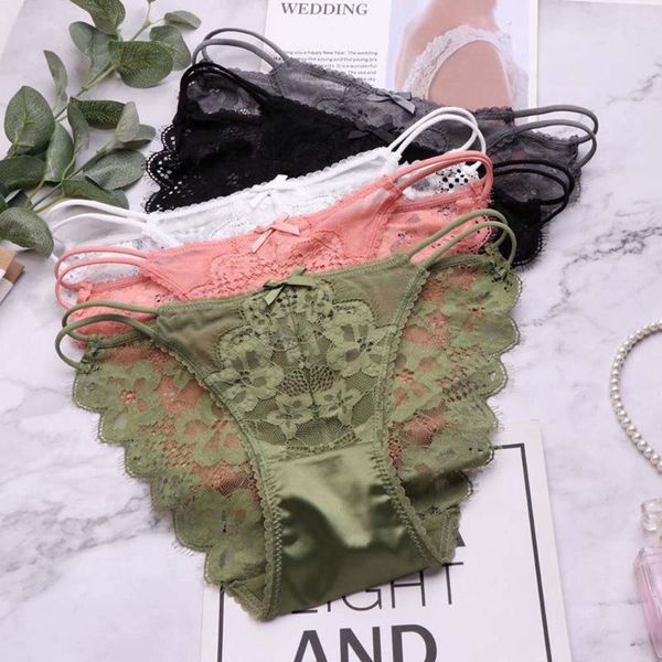 women's panties lace ladies sweet and pure cotton bottoming bandage thong hollow jacquard low-waist briefs, Black;pink
women's panties lace ladies sweet and pure cotton bottoming bandage thong hollow jacquard low-waist briefs, Black;pink