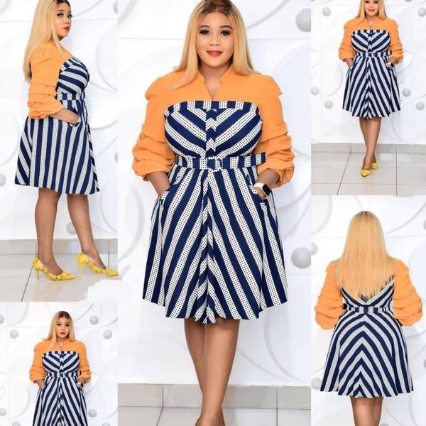 elegant office lady blouse for woman puff sleeve a line dressed spring fall new stripes splice party dress zw7p, Black;gray
elegant office lady blouse for woman puff sleeve a line dressed spring fall new stripes splice party dress zw7p, Black;gray