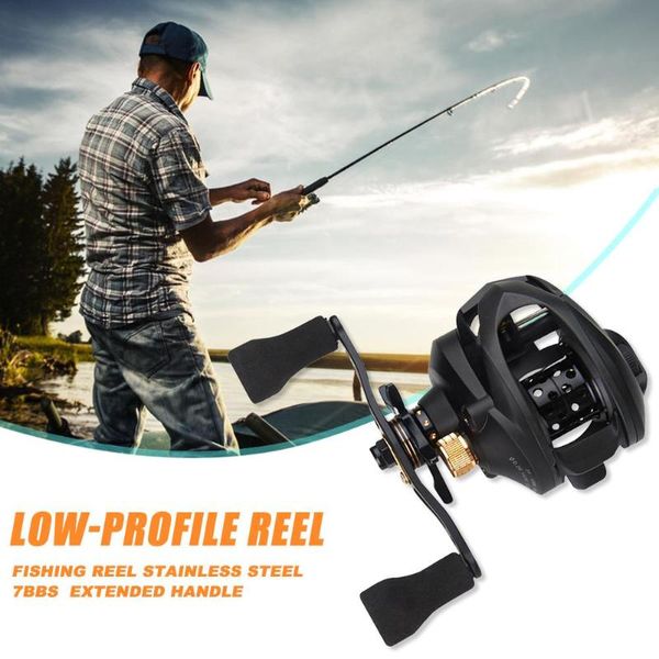 baitcasting fishing reel not easy to damage deformation metal low profile 7.2:1 casting outdoor fishing
baitcasting fishing reel not easy to damage deformation metal low profile 7.2:1 casting outdoor fishing