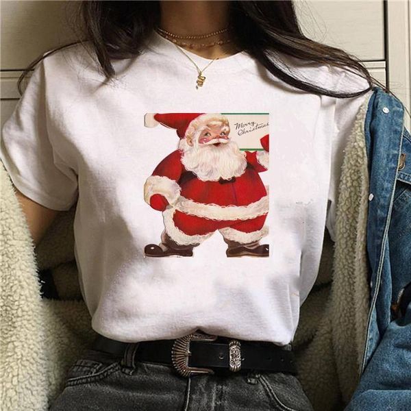 christmas women tshirt harajuku short sleeve santa claus print camiseta mujer streetwear tee shirt femme clothes, White
christmas women tshirt harajuku short sleeve santa claus print camiseta mujer streetwear tee shirt femme clothes, White