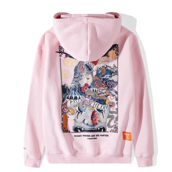 men's hoodies & sweatshirts lacible funny kirin printed men hooded 2021 harajuku casual cotton hoodie streetwear fashion male pullover, Black
men's hoodies & sweatshirts lacible funny kirin printed men hooded 2021 harajuku casual cotton hoodie streetwear fashion male pullover, Black