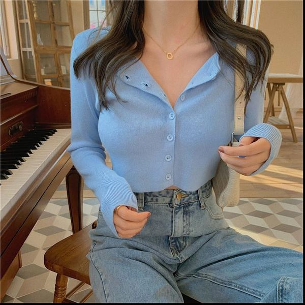 2021 short v neck sweater tank female long sleeved thin cardigan jacket v neck cropped tank streetwear, White;black
2021 short v neck sweater tank female long sleeved thin cardigan jacket v neck cropped tank streetwear, White;black