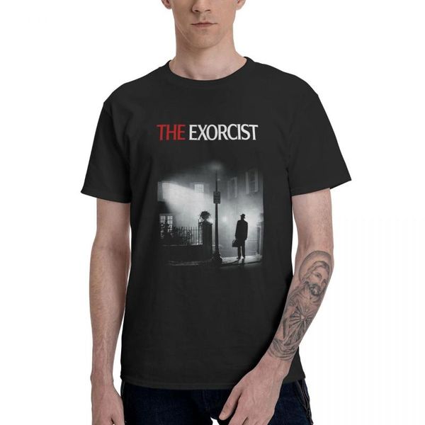 men's t-shirts retro horror film the exorcist homme tee shirt male slim natural cotton t-shirt fashion crewneck, White;black
men's t-shirts retro horror film the exorcist homme tee shirt male slim natural cotton t-shirt fashion crewneck, White;black