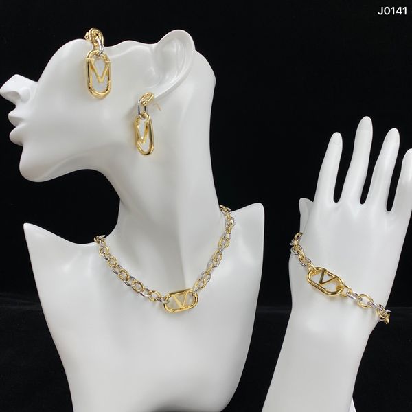 designer earrings bracelets necklaces women gold necklace luxury jewelry set fashion love bracelet love womens gold chain link ornaments, Black
designer earrings bracelets necklaces women gold necklace luxury jewelry set fashion love bracelet love womens gold chain link ornaments, Black