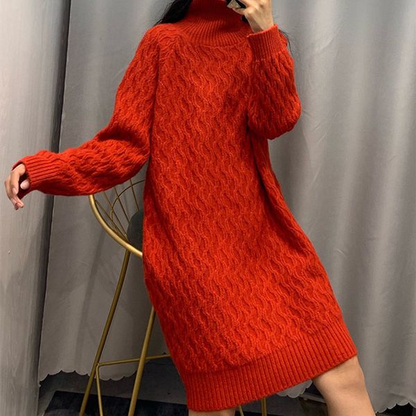 2021 women's winter new sweater fashion ladies loose casual knitwear keep warm turtleneck female pullover oversize clothes pjvk, White;black
2021 women's winter new sweater fashion ladies loose casual knitwear keep warm turtleneck female pullover oversize clothes pjvk, White;black