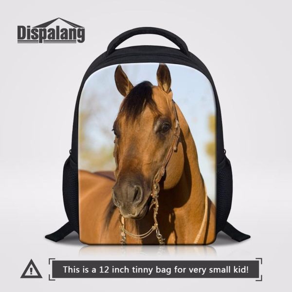 backpack dispalang 12 inch crazy horse head print kids schoolbags cool child student boys school bag mini back pack
backpack dispalang 12 inch crazy horse head print kids schoolbags cool child student boys school bag mini back pack