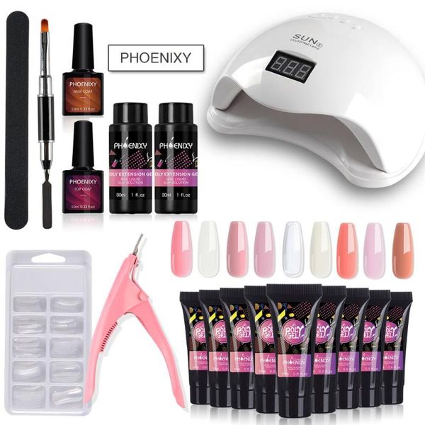 nail art kits phoenixy poly uv gel set 48w/80w dryer acrylic builder kit jelly camouflage finger extension 15ml soak off led
nail art kits phoenixy poly uv gel set 48w/80w dryer acrylic builder kit jelly camouflage finger extension 15ml soak off led