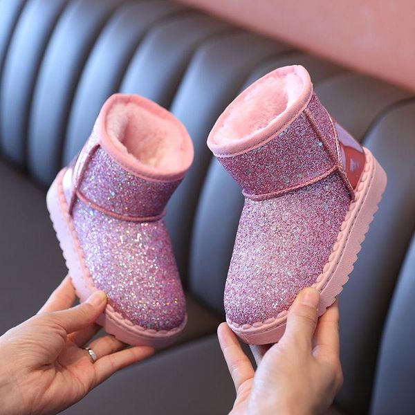 boots botas de mujer children' snow 2021 kids winter boys' and girls' sequins cotton shoes students' soft bottom plush, Black;grey
boots botas de mujer children' snow 2021 kids winter boys' and girls' sequins cotton shoes students' soft bottom plush, Black;grey