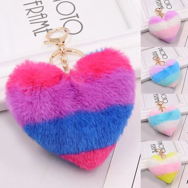 9cm cute fluffy heart keychains women's pom poms faux rex rabbit fur key chains girl bag hang car key ring jewelry accessories, Slivery;golden
9cm cute fluffy heart keychains women's pom poms faux rex rabbit fur key chains girl bag hang car key ring jewelry accessories, Slivery;golden