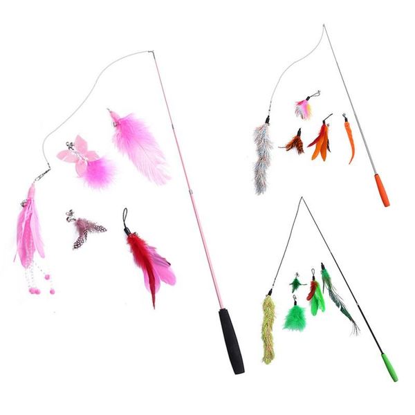 cat toys three-section feather for cats interactive kitten bell tease stick pet supplies 5 replace-head
cat toys three-section feather for cats interactive kitten bell tease stick pet supplies 5 replace-head