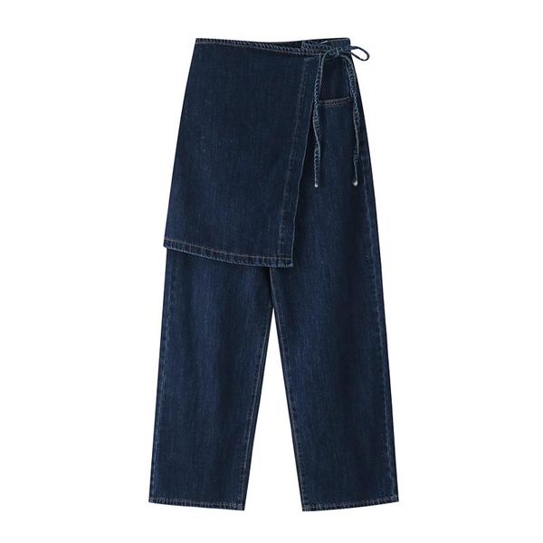 women's jeans autumn women vintage straight baggy high waist korean clothes casual pants chic sense of design wide leg denim trouser, Blue
women's jeans autumn women vintage straight baggy high waist korean clothes casual pants chic sense of design wide leg denim trouser, Blue