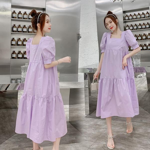 maternity dresses clothes summer cotton solid color short sleeve loose stylish dress for pregnant women pregnancy, White
maternity dresses clothes summer cotton solid color short sleeve loose stylish dress for pregnant women pregnancy, White