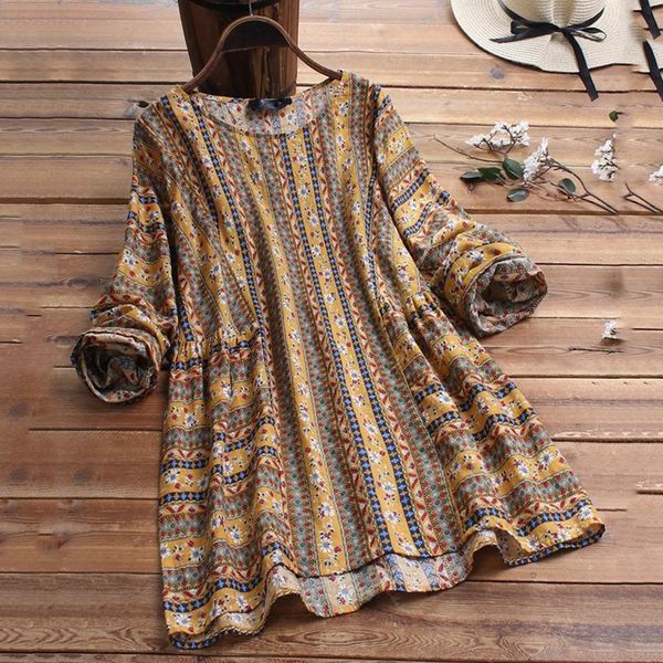 floral printed blouse women loose long sleeve pockets plus size tanic blouse short chemisier femme ladies bluzka damska, White
floral printed blouse women loose long sleeve pockets plus size tanic blouse short chemisier femme ladies bluzka damska, White