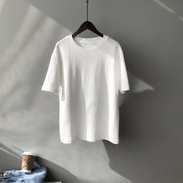 women's t-shirt female spring 2021 korean version loose and thin students round neck with solid color short-sleeved shirt q053, White
women's t-shirt female spring 2021 korean version loose and thin students round neck with solid color short-sleeved shirt q053, White