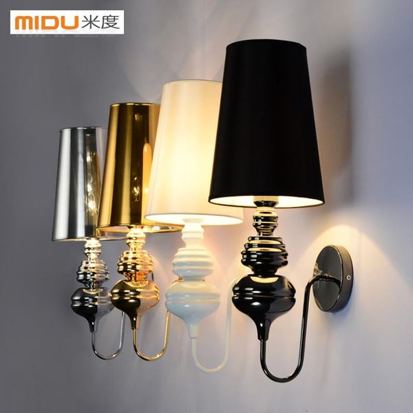 wall lamp modern brief white /black /golden /silver spain bedside living room
wall lamp modern brief white /black /golden /silver spain bedside living room