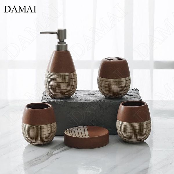 bath accessory set frosted stripe five piece shower accessories nordic modern creativity household bathroom ceramic home decoration
bath accessory set frosted stripe five piece shower accessories nordic modern creativity household bathroom ceramic home decoration