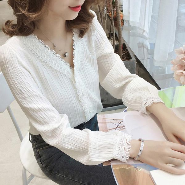 women's blouses & shirts 2021 summer lace women v-neck tassel lantern sleeved office lady elegant white outwear
women's blouses & shirts 2021 summer lace women v-neck tassel lantern sleeved office lady elegant white outwear