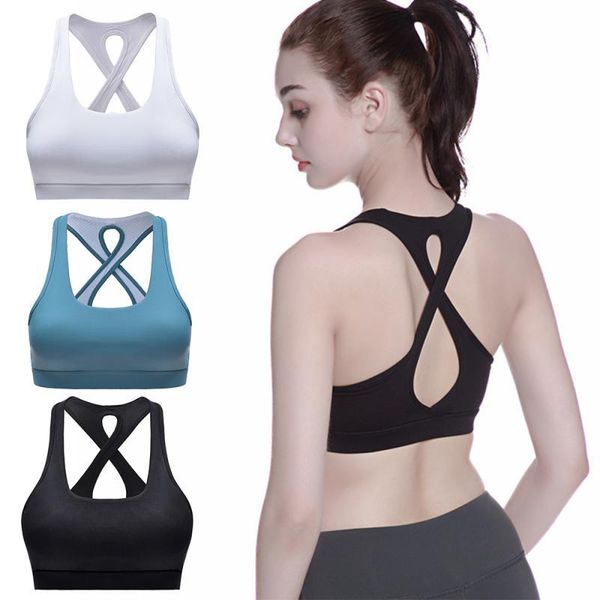 gym clothing cross back open halter sports bras vest fitness women running sport bh yoga shirt bra compression brassiere #ed, White;black
gym clothing cross back open halter sports bras vest fitness women running sport bh yoga shirt bra compression brassiere #ed, White;black