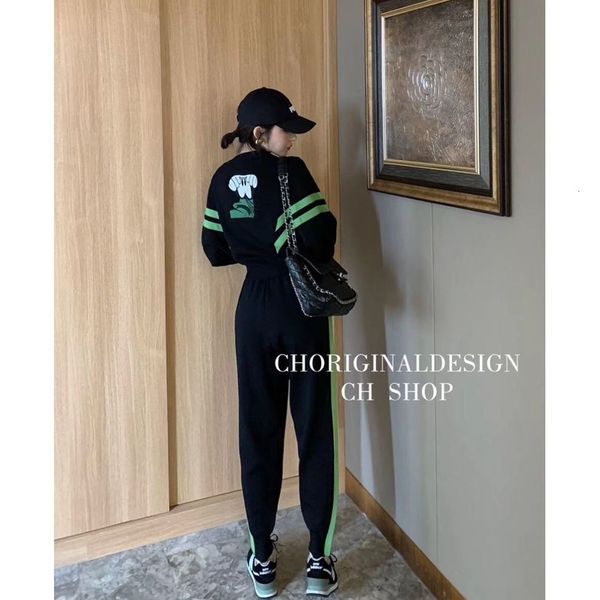 women's two piece pants knitting clothes, autumn and winter fashion, harajuku style, set of two sports pieces for students, leisure, wi, White
women's two piece pants knitting clothes, autumn and winter fashion, harajuku style, set of two sports pieces for students, leisure, wi, White
