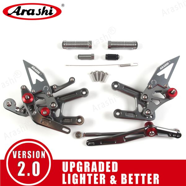 arashi ( version 2.0 ) adjustable rearsets footrests footpegs foot peg for yamaha yzf r6 2006 - 2016 2008 2009 2010 2011 2012 2013 2014 2015
arashi ( version 2.0 ) adjustable rearsets footrests footpegs foot peg for yamaha yzf r6 2006 - 2016 2008 2009 2010 2011 2012 2013 2014 2015