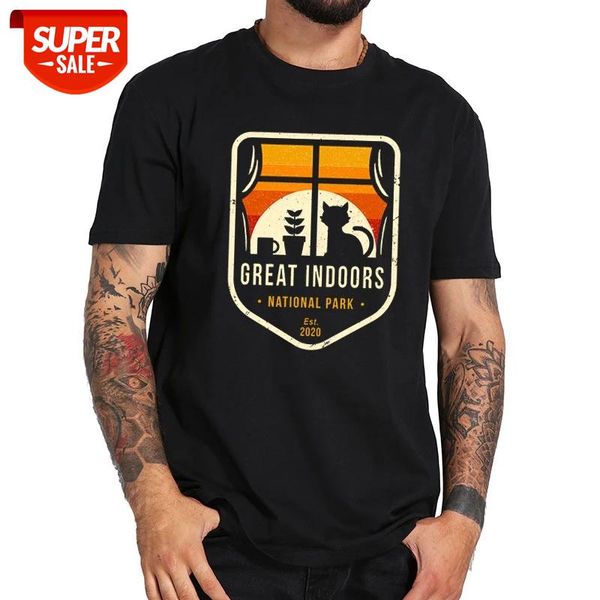 great indoors national park t shirt cat t-shirt 100% cotton soft breathable comfortable tee #wq00, White;black
great indoors national park t shirt cat t-shirt 100% cotton soft breathable comfortable tee #wq00, White;black