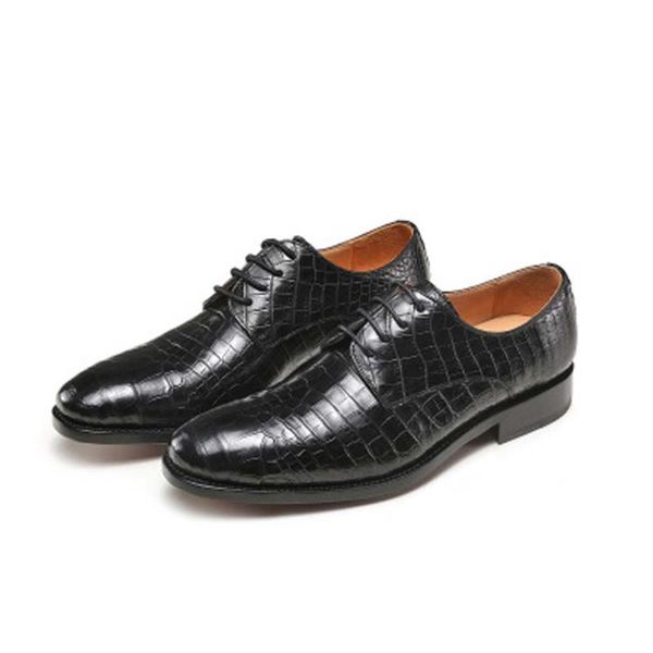 dress shoes linshe crocodile men's manual leather pointed wedding shoe business black men
dress shoes linshe crocodile men's manual leather pointed wedding shoe business black men